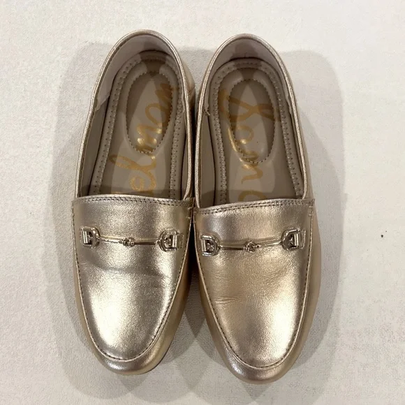 Sam Edelman | Shoes | Sam Edelman Gold Leaf Loafers | Poshmark display picture 1